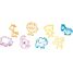 Timbri per animali con tamponi d'inchiostro GO15499 Goki 3