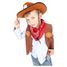Costume de cowboy per bambini, 5-8 anni R159900 Rubies 1