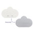 Tappeto grande Cloud grigio perla QU-172147 Quut 11