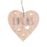 Decorazione di Natale - Cuore personalizzabile, legno VI-CR10 Vintiun 3