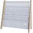 Libreria in tessuto riciclato con quadretti blu EFK-107-016-018 3 Sprouts 1