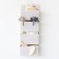 Organizzatore da porta con quadretti beige EFK-107-015-007 3 Sprouts 4