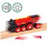 Set trenino rurale con locomotiva rossa BR36029 Brio 4