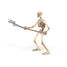 Figurina di scheletro fosforescente PA38908-3716 Papo 4