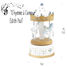 Piccolo caja de música Caballo Carrusel blu bianco UL4129 Ulysse 3
