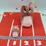 Peluche mamma lumaca e il suo bambino marrone DE75302 Les Déglingos 4