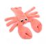 Peluche mamma aragosta e il suo bambino corallo DE75601 Les Déglingos 3