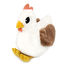 Peluche mamma gallina e il suo bambino DE76010 Les Déglingos 5