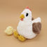 Peluche mamma gallina e il suo bambino DE76010 Les Déglingos 4