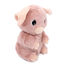 Peluche mamma maiale e il suo bambino rosa DE76020 Les Déglingos 6