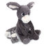 Peluche mamma asino e il suo bambino grigio DE76030 Les Déglingos 1