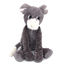 Peluche mamma asino e il suo bambino grigio DE76030 Les Déglingos 4