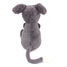 Peluche mamma asino e il suo bambino grigio DE76030 Les Déglingos 5