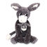 Peluche mamma asino e il suo bambino grigio DE76030 Les Déglingos 3