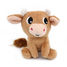 Peluche mamma mucca e il suo bambino marrone DE76050 Les Déglingos 6