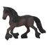 Figurina di cavallo frisone PA51067-2950 Papo 1