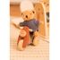 L'orso Alexis sul suo scooter EG511180 Egmont Toys 6