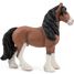 Figurina del cavallo di Clydesdale PA-51571 Papo 1