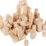 Sacchetto da 100 cubetti da costruzione in legno LE7073 Small foot company 1