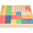 Blocchi arcobaleno giganti in legno TK-73450 TickiT 1