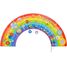 Pannello attività da parete arcobaleno TK-76095 Viga Toys 6