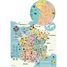 Mappa magnetica della Francia Ingela P. Arrhenius V7611 Vilac 3