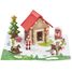 Casetta di Babbo Natale 60 pezzi JJ8214 Jeujura 2