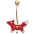 Set decorazioni natalizie rosse (3 pz) SE83098 Sevi 2