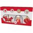 Set decorazioni natalizie rosse (3 pz) SE83098 Sevi 1