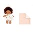 Bambola in tessuto Misha con culla portatile LL83723 Lilliputiens 4
