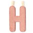 Lettera H fosforescente LL83868 Lilliputiens 1