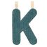 Lettera K fosforescente LL83872 Lilliputiens 1