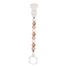 Attacco per ciuccio in silicone rosa bianco beige NA877619 Nattou 2