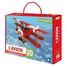 Libro e modellino L'aereo 3D SJ-604394 Sassi Junior 1