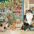 Agneatha e i suoi gattini sulla soglia di Ivory A1061-350 Puzzle Michèle Wilson 2