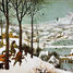 Cacciatori nella neve di Bruegel A248-650 Puzzle Michèle Wilson 2