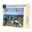 Terrazza di Sainte Adresse de Monet A493-650 Puzzle Michèle Wilson 1