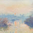 Tramonto a Lavacourt di Monet A697-350 Puzzle Michèle Wilson 2