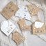 Decorazione di Natale - Osso personalizzabile, legno bianco VI-HU11 Vintiun 4