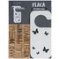 Appendino per porta personalizzabile - Farfalle bianco VI-PL30 Vintiun 2