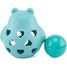 Sonaglio a forma di orso in silicone blu UL7140 Ulysse 2