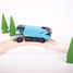 Locomotiva Mallard a batteria blu BJT308 Bigjigs Toys 4