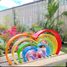 Grande arcobaleno impilabile in legno BJ498 Bigjigs Toys 8