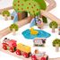 Set trenino con fattoria BJT036 Bigjigs Toys 4