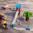 Set trenino stazione dei pompieri BJT037 Bigjigs Toys 5