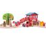 Set trenino stazione dei pompieri BJT037 Bigjigs Toys 2