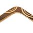 Boomerang adulte Manureva - finition marqueterie W-MANUREVA-M Wallaby Boomerangs 1