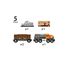 Treno merci container BR-33657 Brio 4