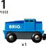 Locomotiva merci blu con batteria BR33130 Brio 4