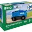 Locomotiva merci blu con batteria BR33130 Brio 2